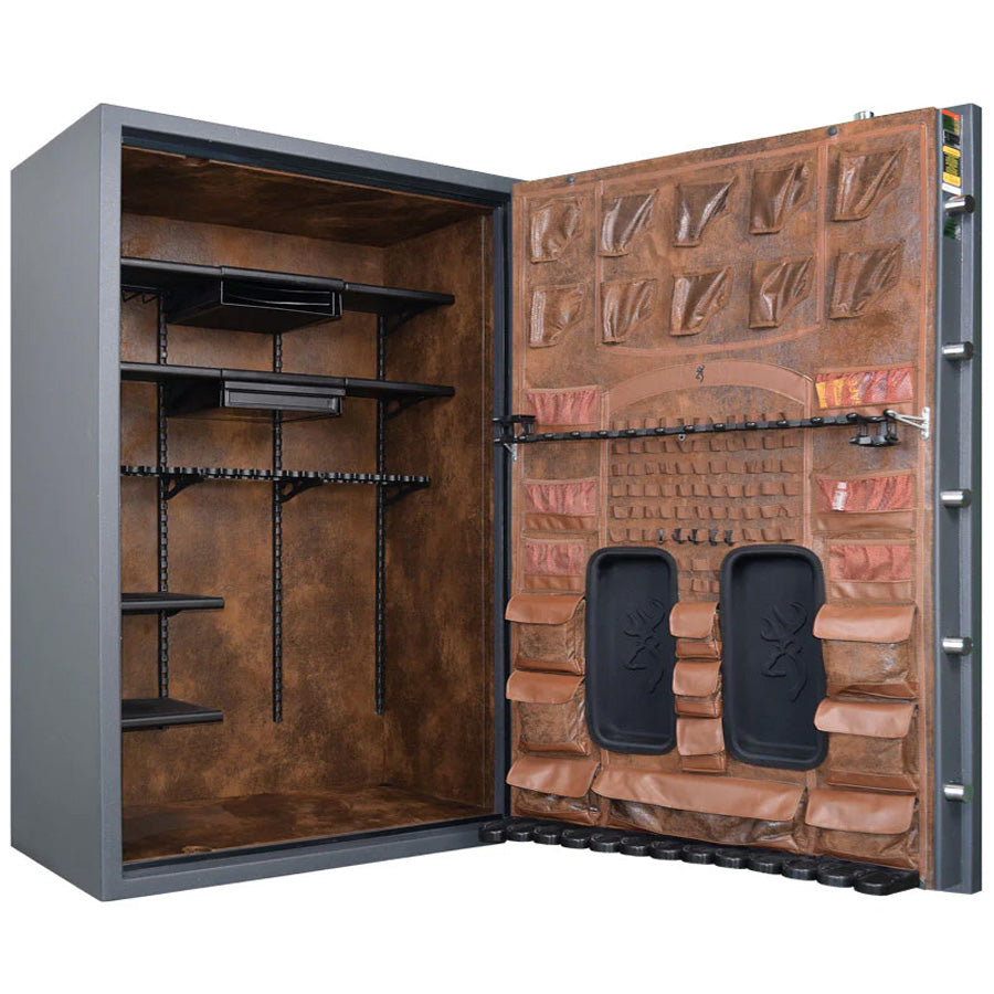 Browning Safes Pro Series TL-30 in Textured Charcoal, interior.