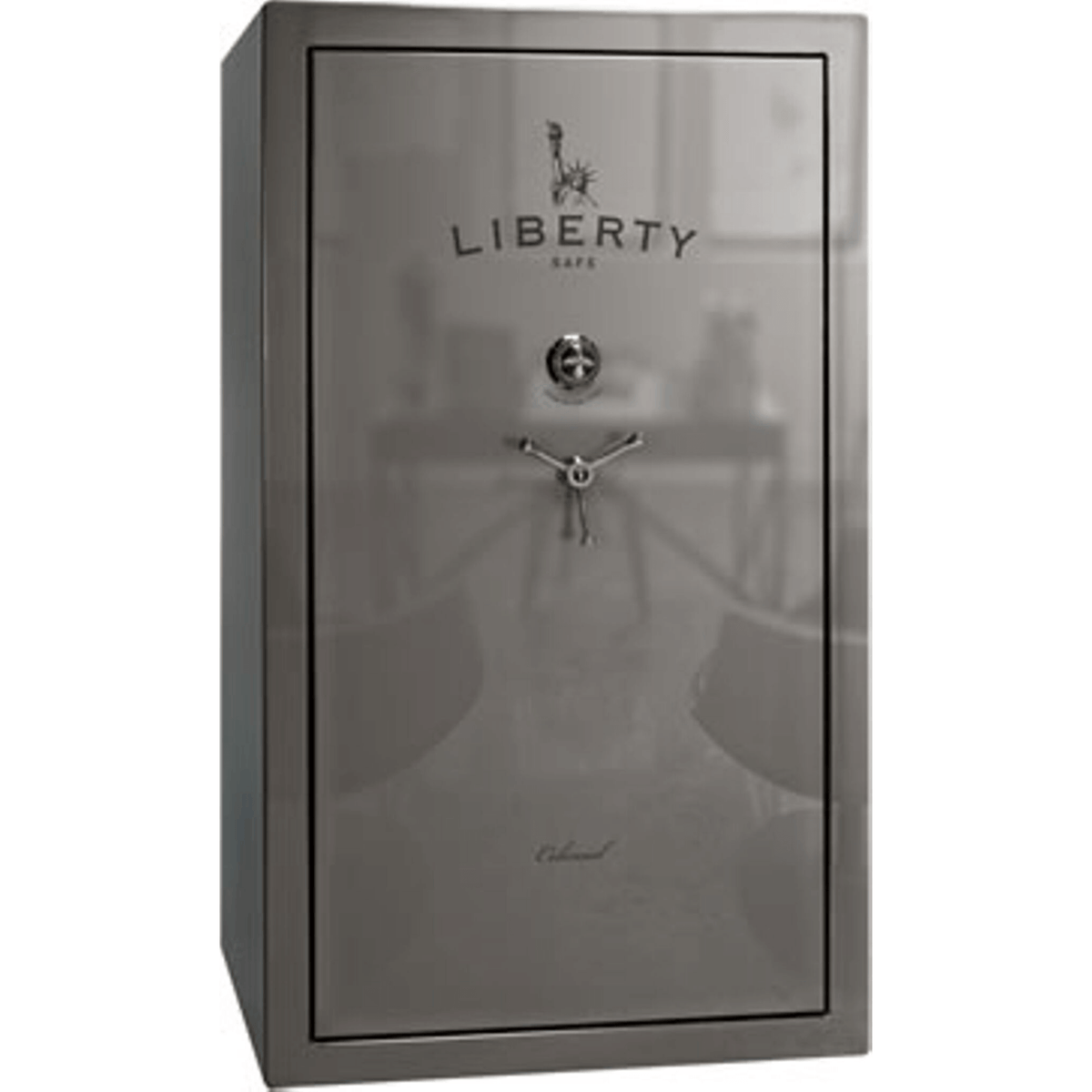 Colonial Series | Level 4 Security | 75 Minute Fire Protection | 50 | DIMENSIONS: 72.5&quot;(H) X 42&quot;(W) X 27.5&quot;(D*) | Gray Gloss | Mechanical Lock