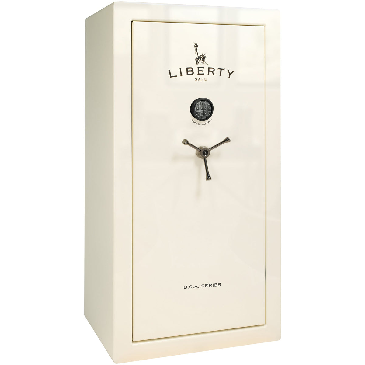 USA Series | Level 3 Security | 60 Minute Fire Rating | 30 | Dimensions: 60.5&quot;(H) x 30&quot;(W) x 22&quot;(D) | White Gloss | Electronic Lock - Closed