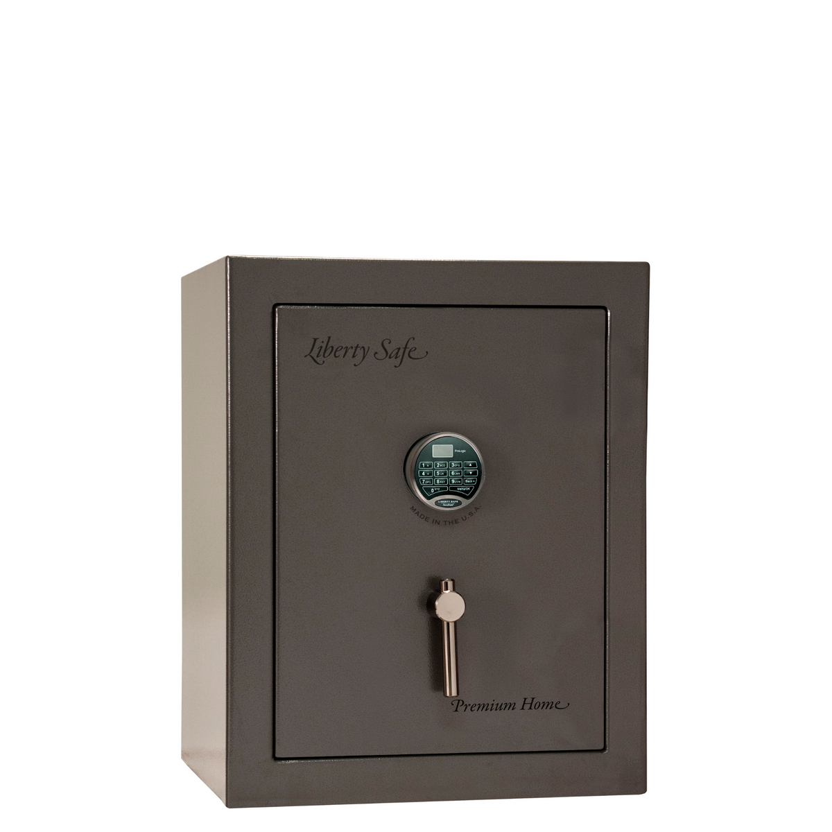 Premium Home Series | Level 7 Security | 2 Hour Fire Protection | 08 | Dimensions: 29.75&quot;(H) x 24.5&quot;(W) x 19&quot;(D) | Gray Marble - Closed Door